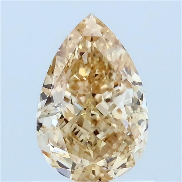 1.04 Ct. Fancy Yellow Pear Lab Grown Diamond