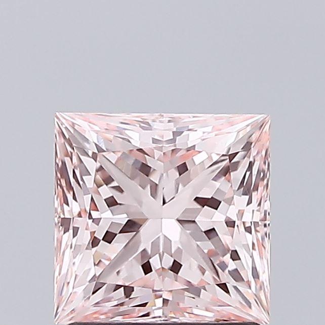 1.55 Ct. Fancy Pink Princess Lab Grown Diamond