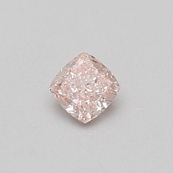 0.26 Ct. Fancy Intense Pink Cushion Lab Grown Diamond