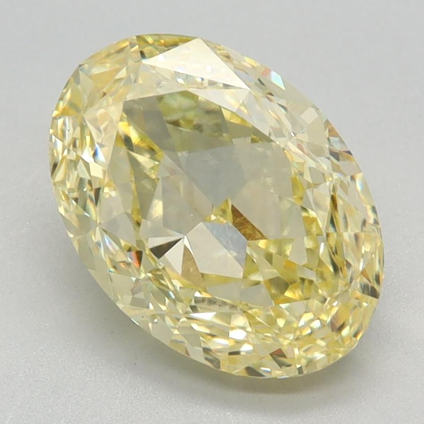 2.38 Ct. Fancy Intense Yellow Oval Lab Grown Diamond