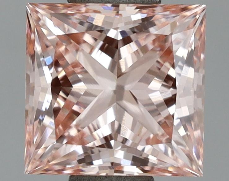1.07 Ct. Fancy Intense Pink Princess Lab Grown Diamond