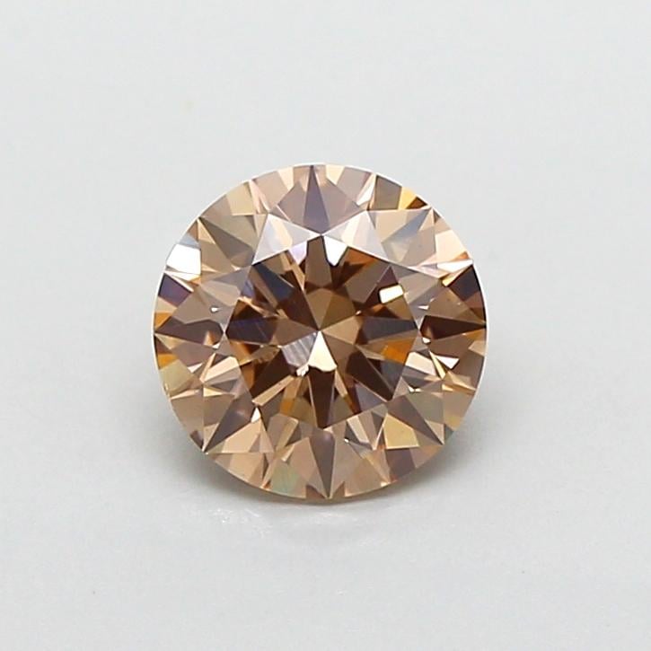 1.00 Ct. Fancy Light  Brown Round Lab Grown Diamond