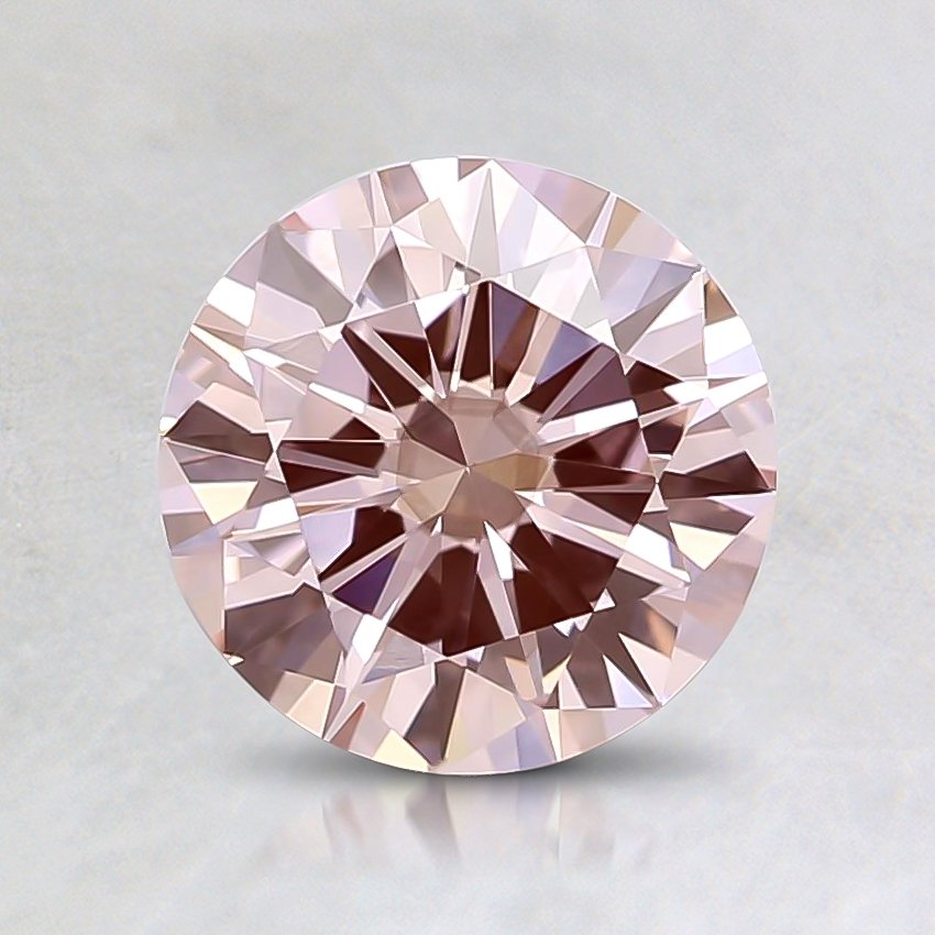1.01 Ct. Fancy Pink Round Lab Grown Diamond