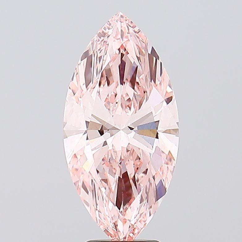 5.00 Ct. Fancy Intense Pink Marquise Lab Grown Diamond