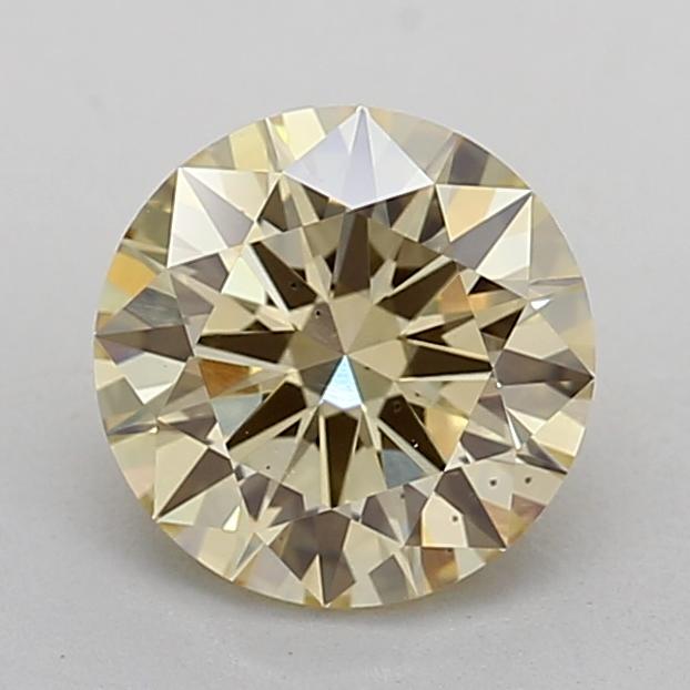 1.49 Ct. Fancy Intense Yellow Round Lab Grown Diamond
