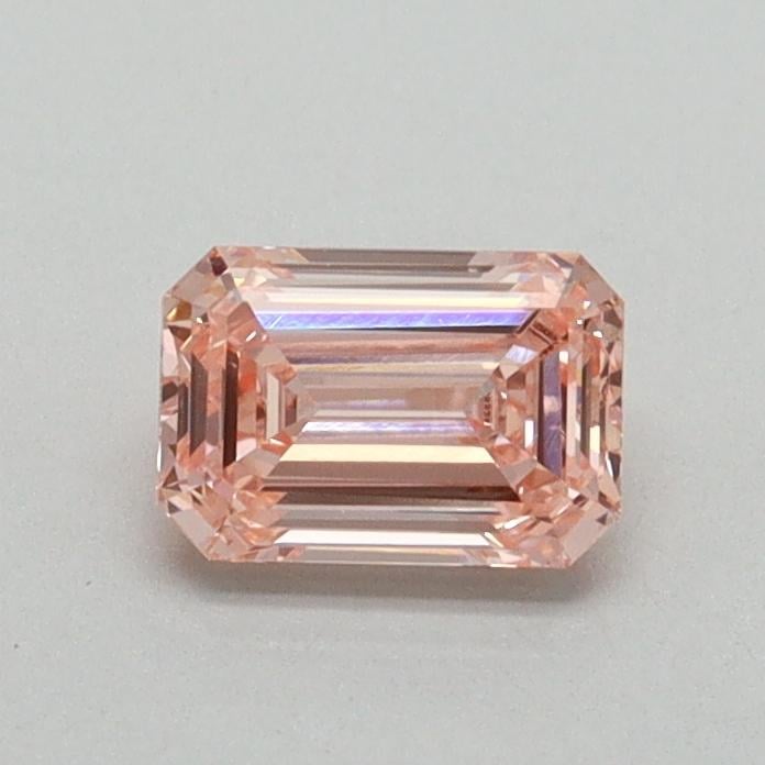 0.55 Ct. Fancy Intense Pink Emerald Lab Grown Diamond