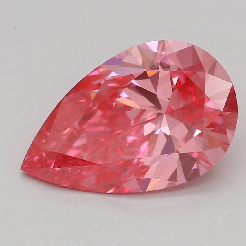 1.05 Ct. Fancy Vivid Pink Pear Lab Grown Diamond