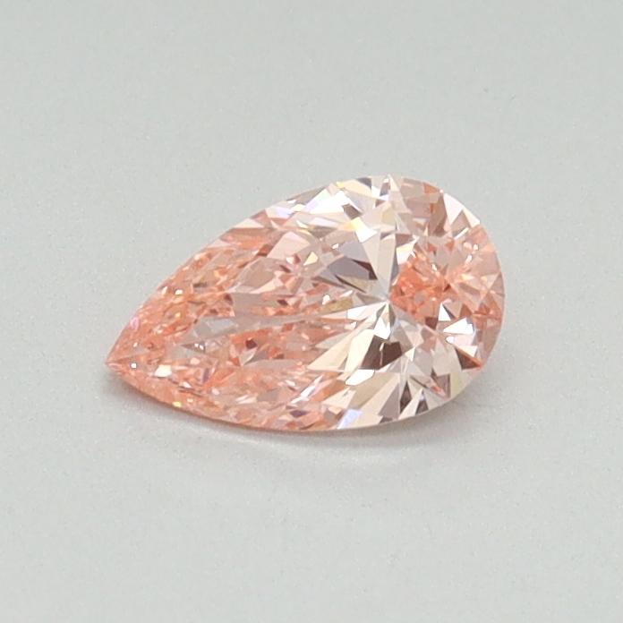 0.30 Ct. Fancy Vivid Pink Pear Lab Grown Diamond