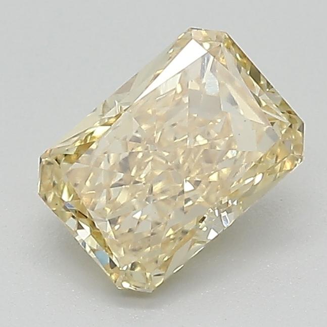 1.01 Ct. Fancy Orangy Yellow Radiant Lab Grown Diamond