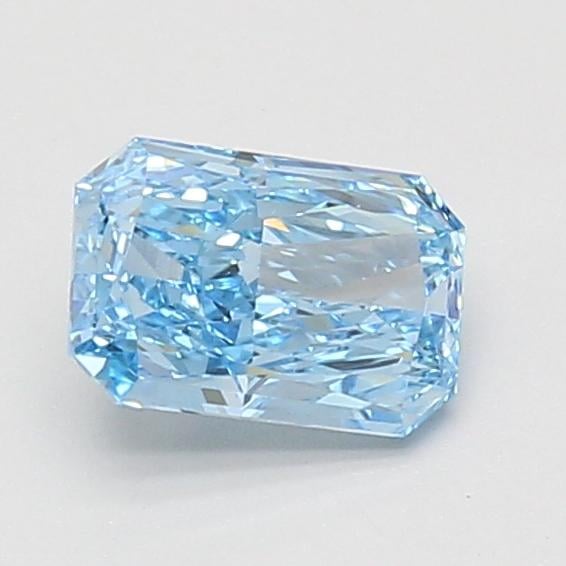 0.96 Ct. Fancy Vivid Blue Radiant Lab Grown Diamond