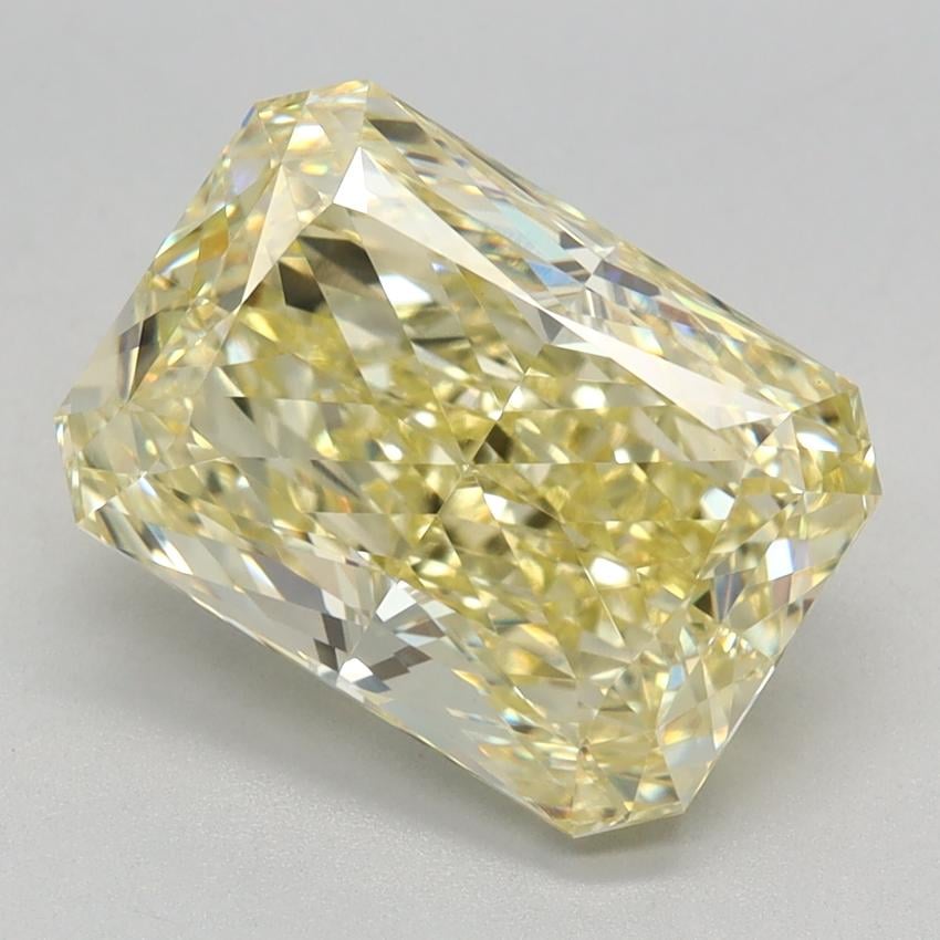 3.43 Ct. Fancy Yellow Radiant Lab Grown Diamond