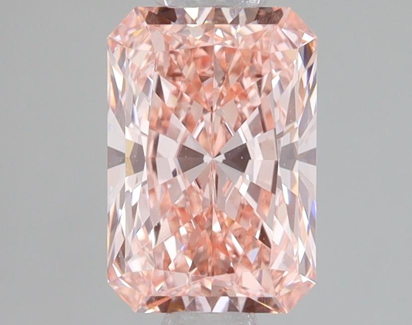 1.53 Ct. Fancy Vivid Pink Radiant Lab Grown Diamond