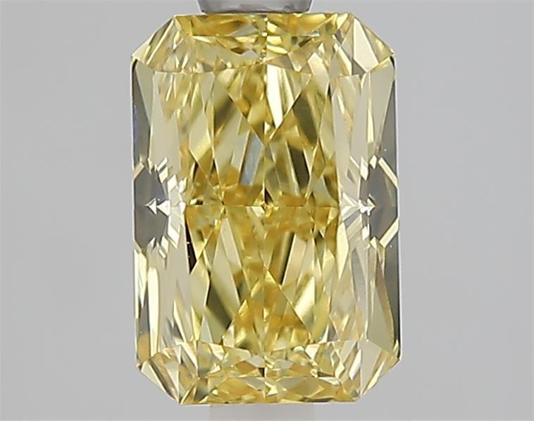 1.51 Ct. Fancy Intense  Yellow Radiant Lab Grown Diamond