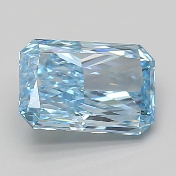 1.51 Ct. Fancy Vivid Blue Radiant Lab Grown Diamond