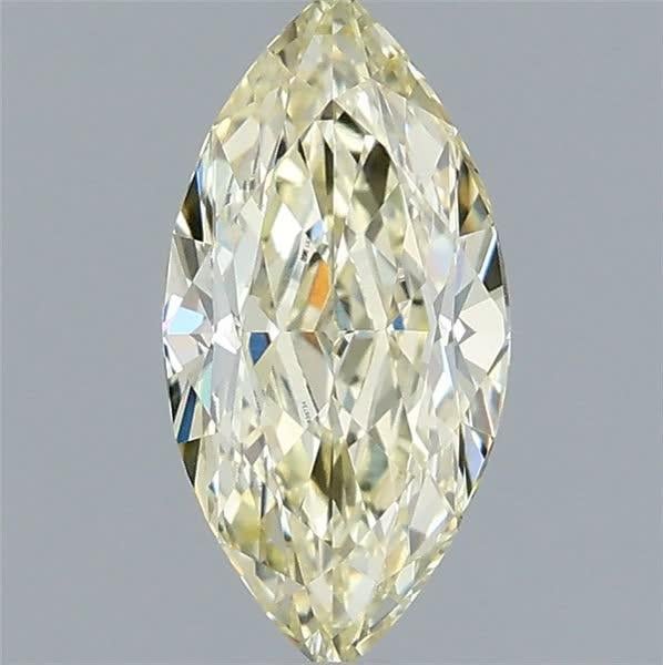 1.05 Ct. Fancy Light Yellow Marquise Lab Grown Diamond