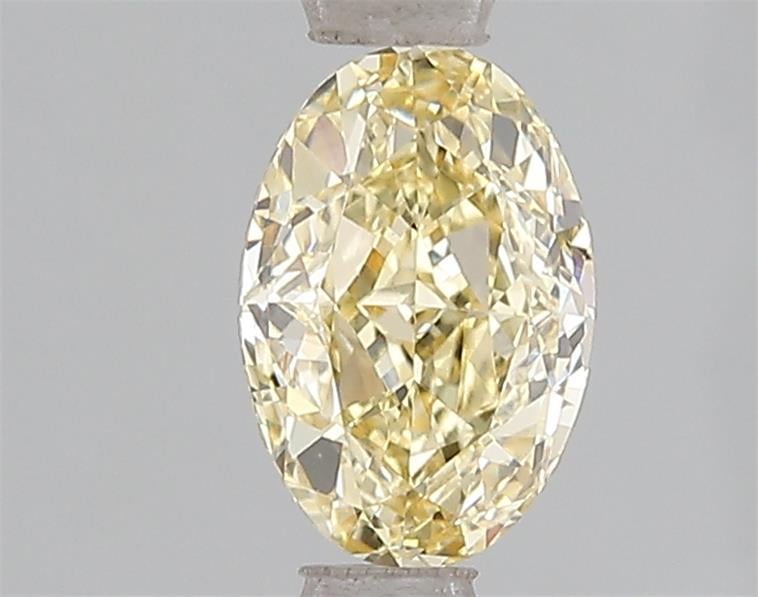 1.04 Ct. Fancy Intense Yellow Oval Lab Grown Diamond