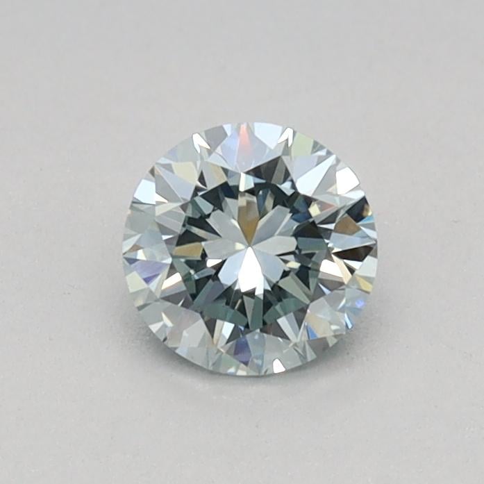 0.31 Ct. Fancy Green Round Lab Grown Diamond