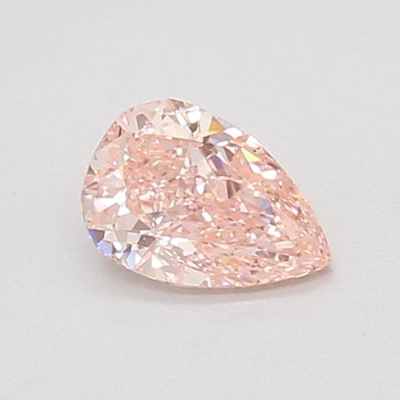0.55 Ct. Fancy Vivid Pink Pear Lab Grown Diamond