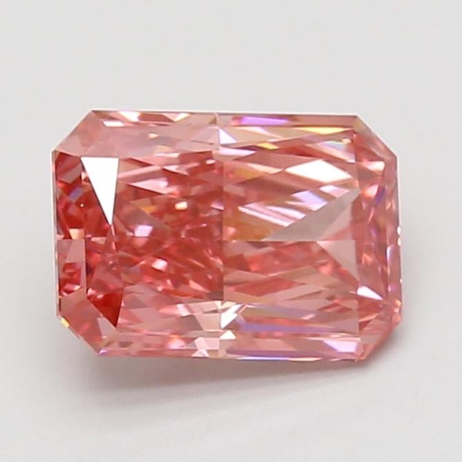 2.05 Ct. Fancy Vivid Pink Radiant Lab Grown Diamond