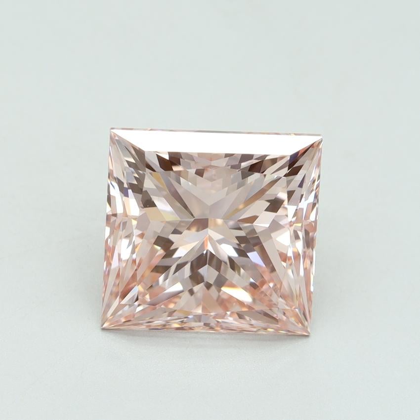5.16 Ct. Fancy Intense Pink Princess Lab Grown Diamond