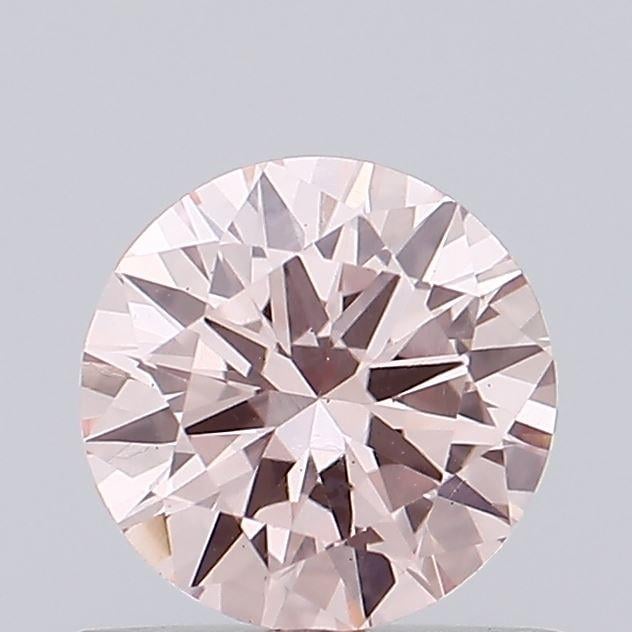 0.55 Ct. Fancy Intense Pink Round Lab Grown Diamond