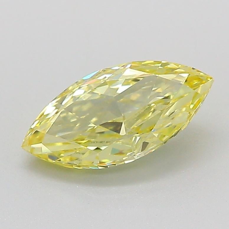 1.02 Ct. Fancy Intense  Yellow Marquise Lab Grown Diamond