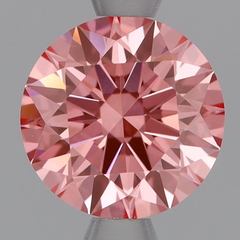 1.04 Ct. Fancy Vivid Pink Round Lab Grown Diamond