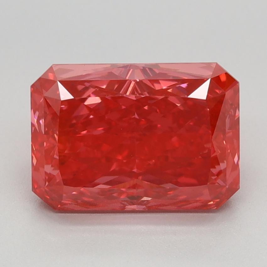 2.30 Ct. Fancy Vivid Pink Radiant Lab Grown Diamond