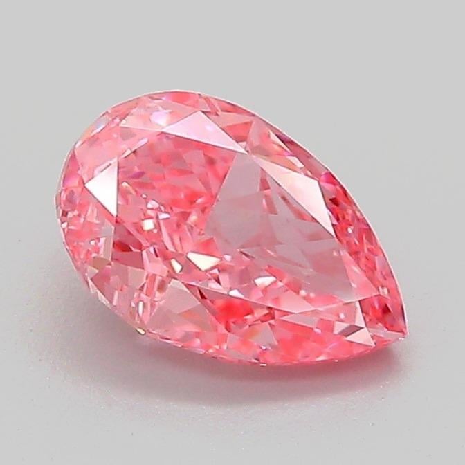 1.03 Ct. Fancy Vivid Pink Pear Lab Grown Diamond