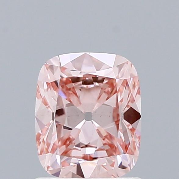 1.03 Ct. Fancy Intense  Pink Cushion Lab Grown Diamond