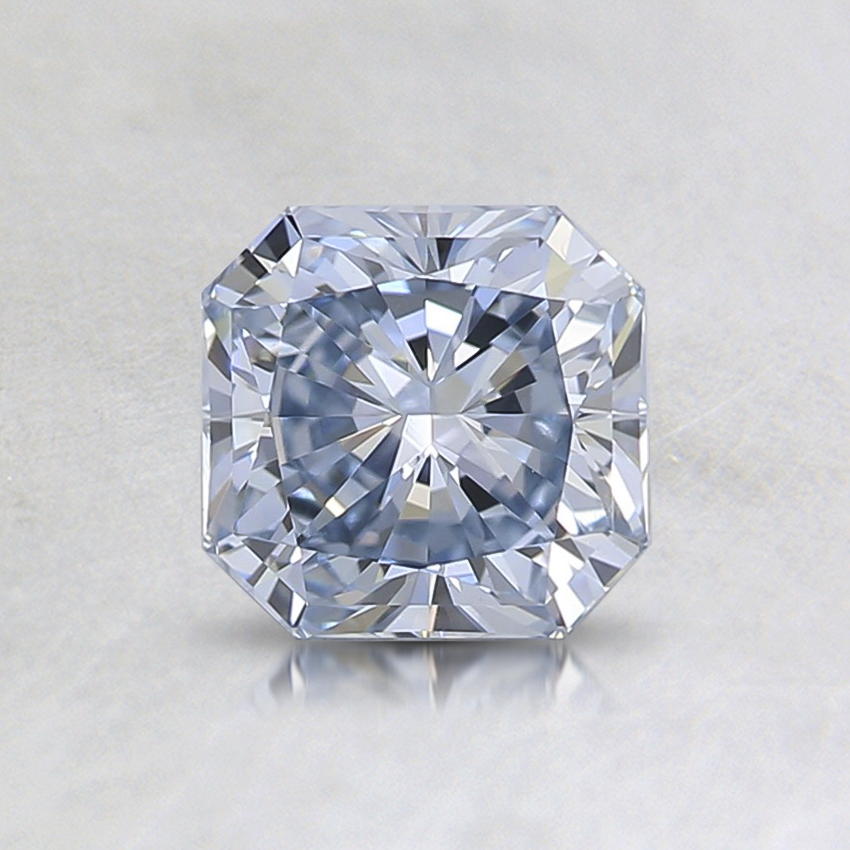 0.78 Ct. Lab Grown Fancy Light Blue Radiant Diamond