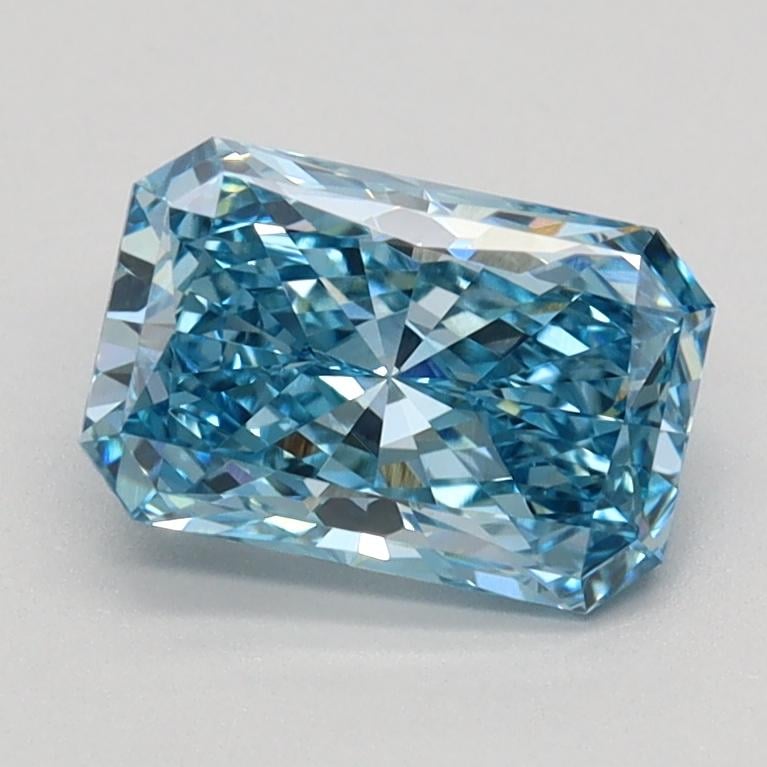 1.04 Ct. Fancy Vivid Blue Radiant Lab Grown Diamond