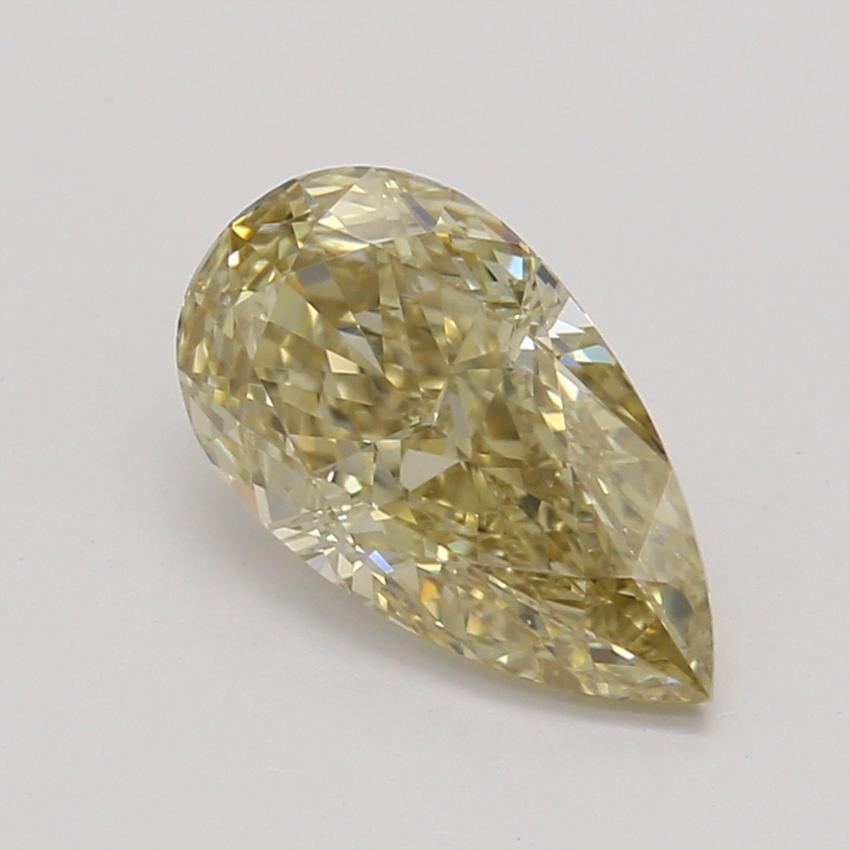 0.70 Ct. Fancy Brownish Yellow Pear Diamond