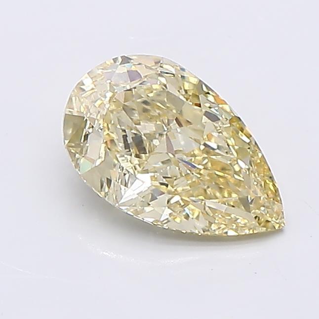 1.08 Ct. Fancy  Yellow Pear Lab Grown Diamond