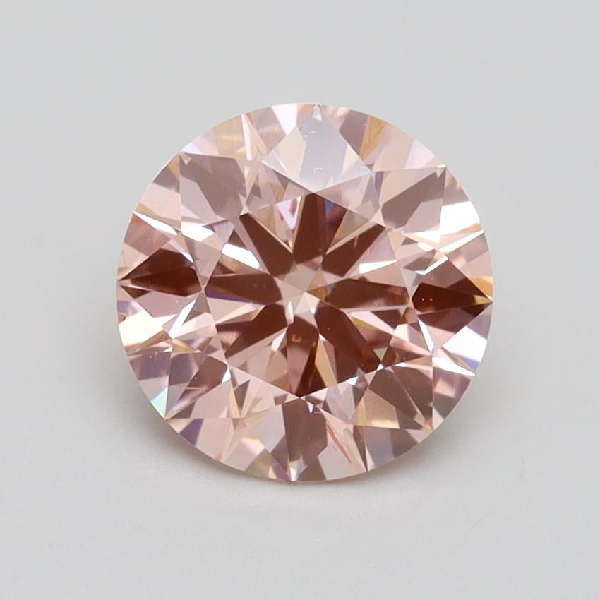 1.50 Ct. Fancy Intense Pink Round Lab Grown Diamond