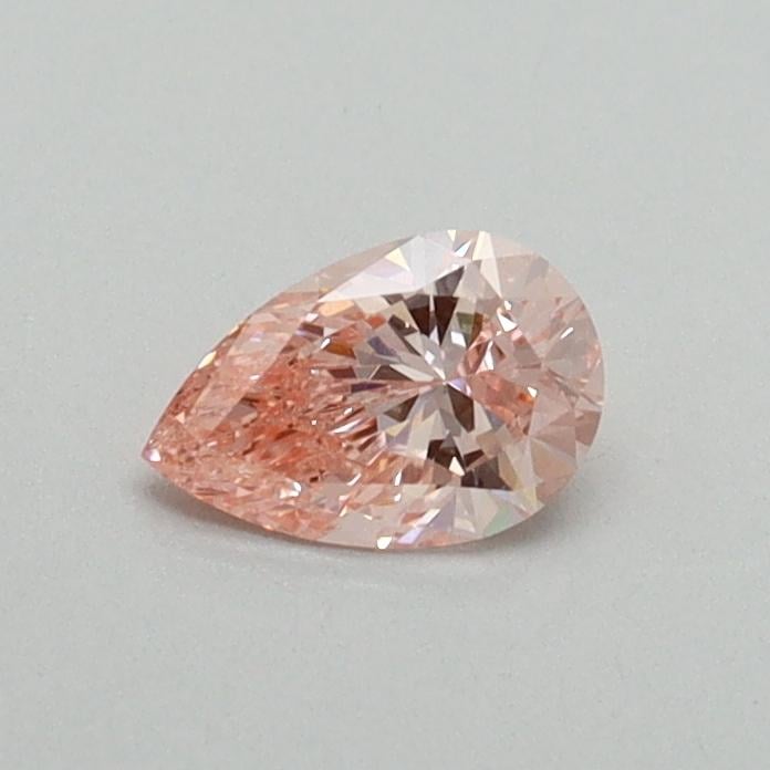 0.30 Ct. Fancy Vivid Pink Pear Lab Grown Diamond