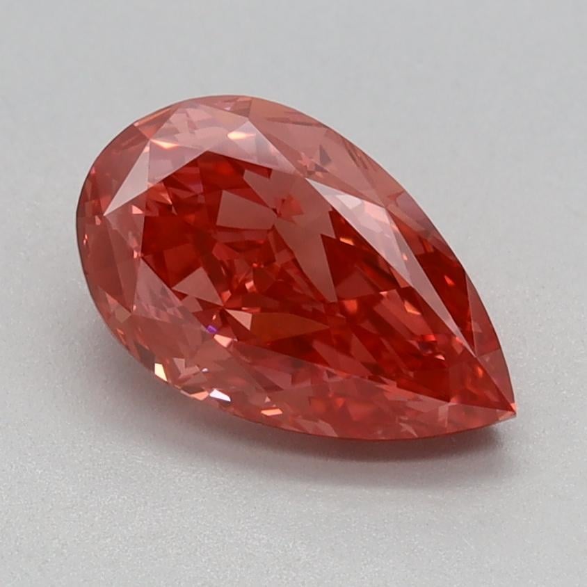 1.08 Ct. Fancy Vivid Pink Pear Lab Grown Diamond