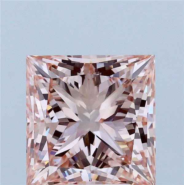 3.76 Ct. Fancy Intense Pink Princess Lab Grown Diamond
