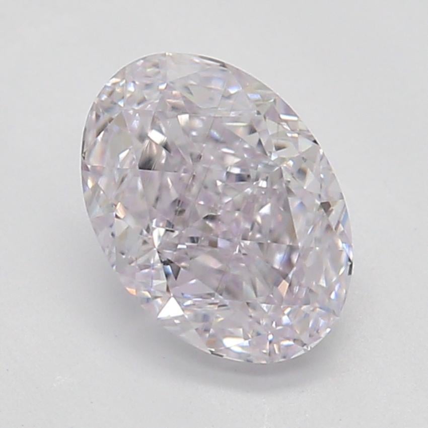 0.64 Ct. Light Pink Oval Diamond