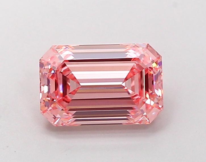 1.39 Ct. Fancy Intense Pink Emerald Lab Grown Diamond