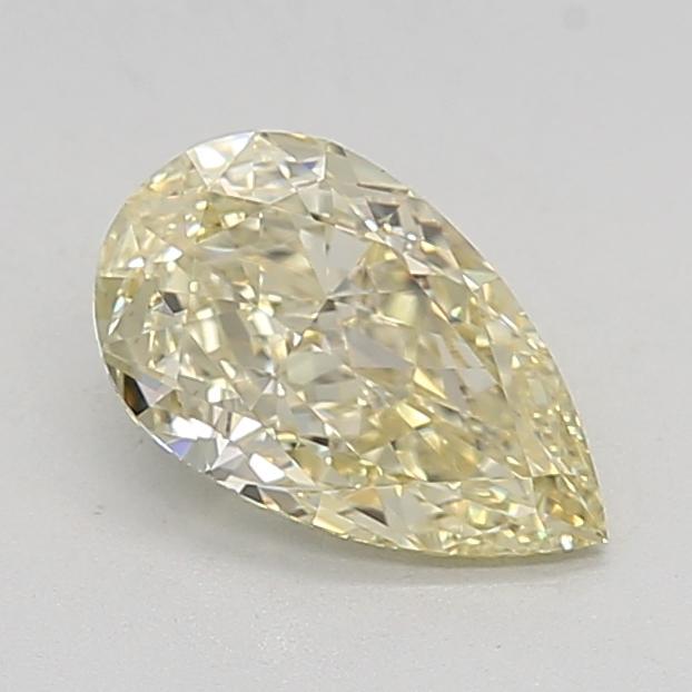 1.10 Ct. Fancy Intense  Yellow Pear Lab Grown Diamond