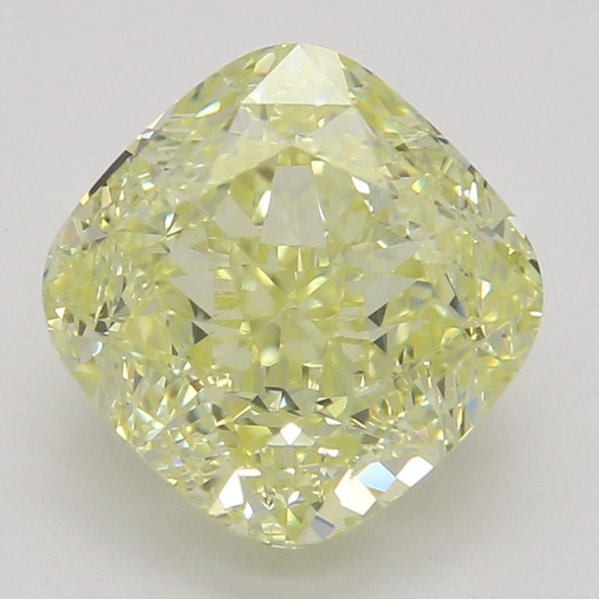 2.04 Ct. Fancy Yellow Cushion Diamond