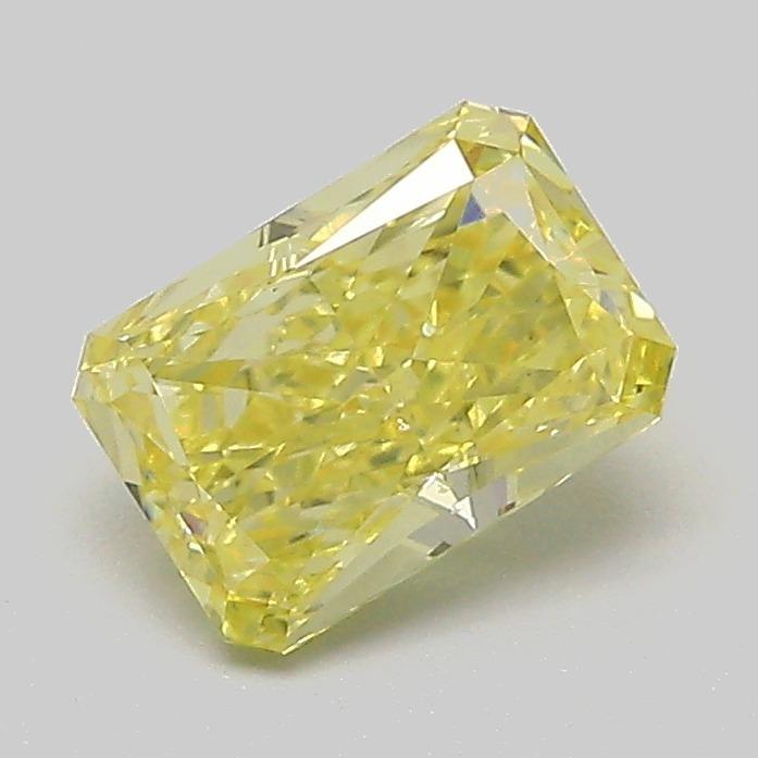1.07 Ct. Fancy Intense  Yellow Radiant Lab Grown Diamond