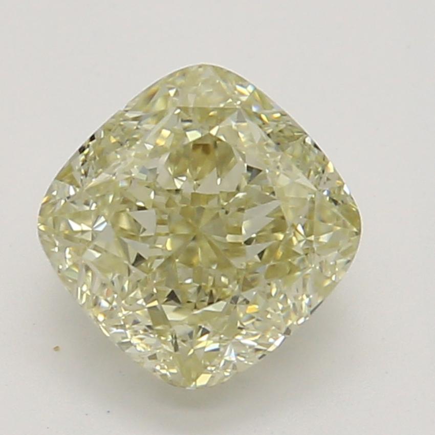 0.73 Ct. Fancy Light Brownish Yellow Cushion Diamond