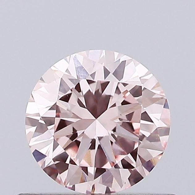 0.56 Ct. Fancy Intense Pink Round Lab Grown Diamond