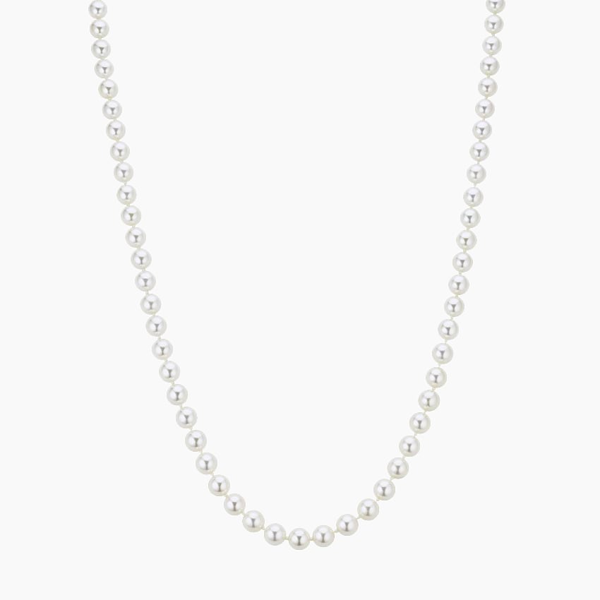 18 in. Cultured Pearl Strand Necklace | Margaret | Brilliant Earth