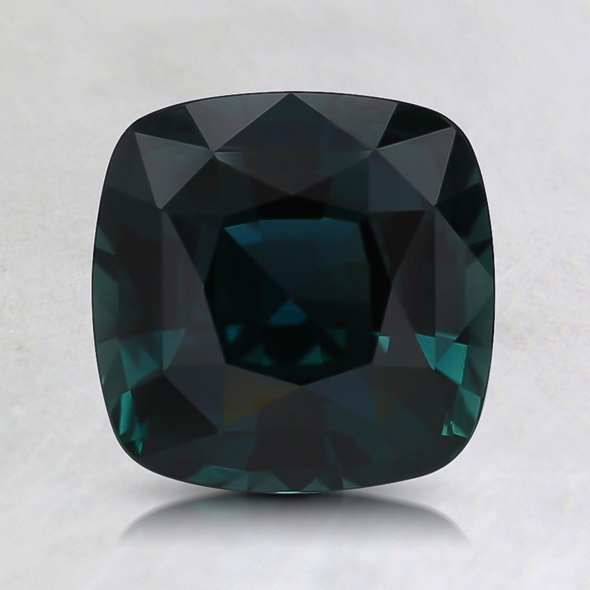 6.9mm Teal Cushion Sapphire