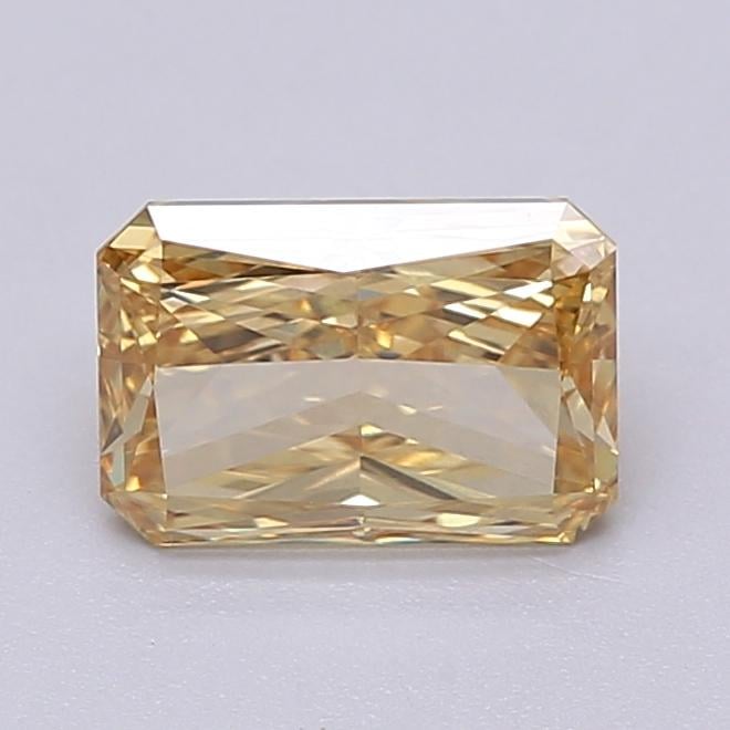 1.55 Ct. Fancy Vivid Yellow Radiant Lab Grown Diamond