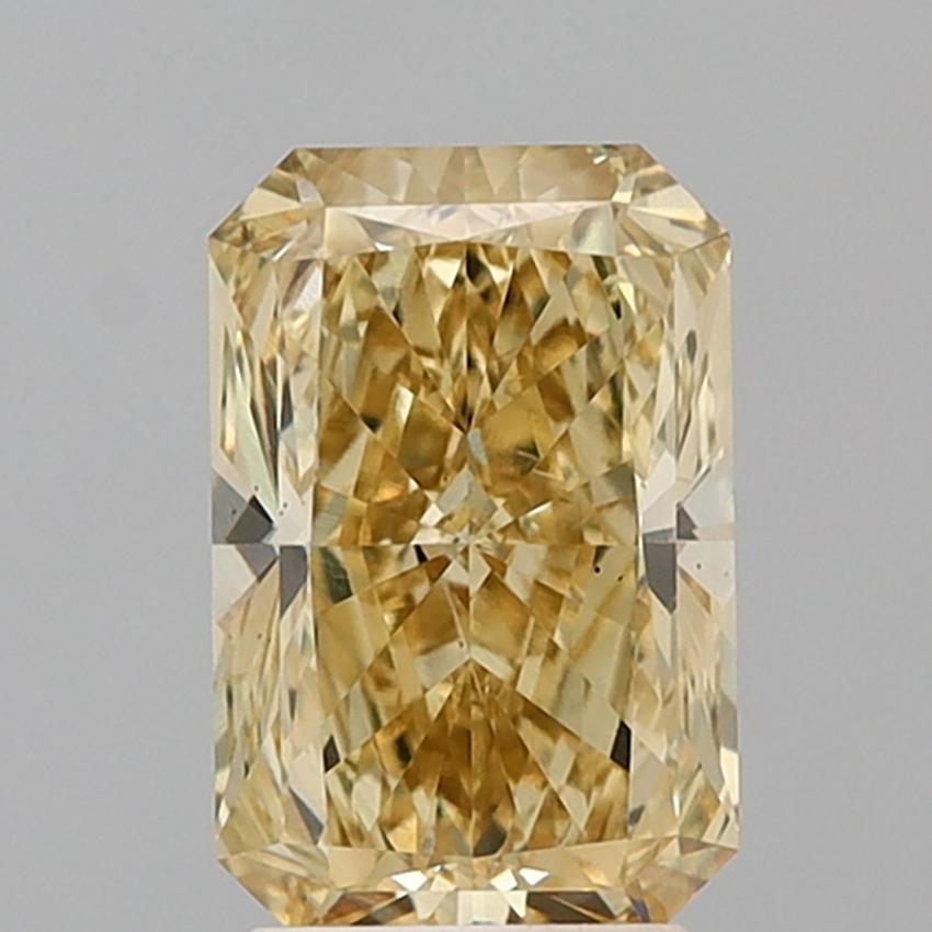 3.00 Ct. Fancy Intense Yellow Radiant Lab Grown Diamond