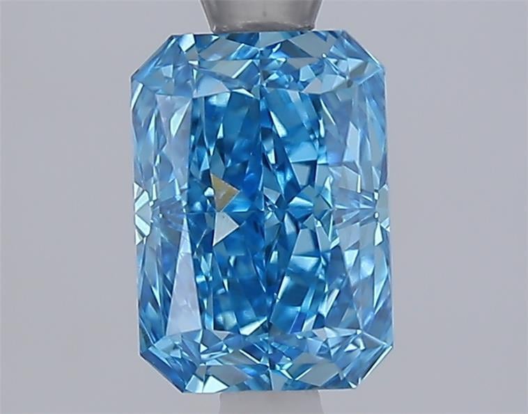 1.61 Ct. Fancy Vivid Blue Blue Radiant Lab Grown Diamond